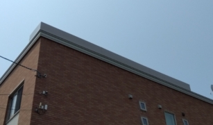 小樽市戸建　雪庇工事
