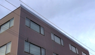 札幌市白石区会社社屋 雪庇対策
